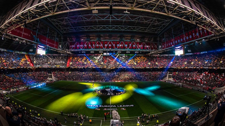 Dynamiska belysningseffekter – Philips arenalampor