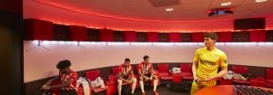 Större chans att lyckas i fotboll med UV-C-belysning för desinfektion