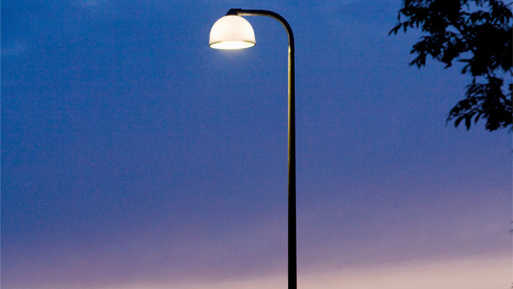 Philips LED-belysning för gator i Holbaek, Danmark