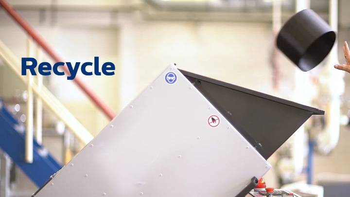 Fully recyclable video