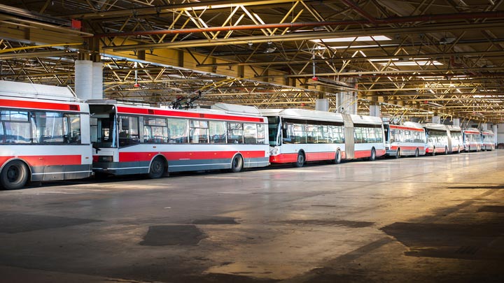 bild på Philips UV-C-armaturer för transport