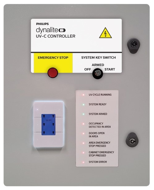 Philips Dynalite UV-C-styrsystem för ytdesinfektion