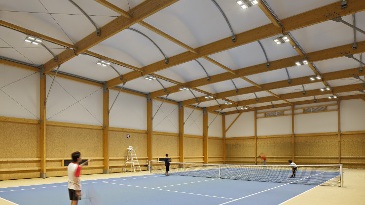 Belysning för tennisbanor inomhus – LED-inomhusstrålkastare
