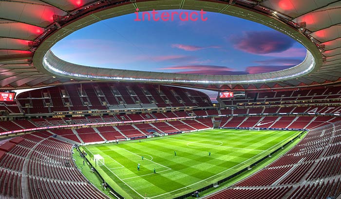 Vy över Wanda Metropolitano Stadium