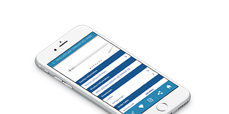 Philips Lighting catalogue app screen
