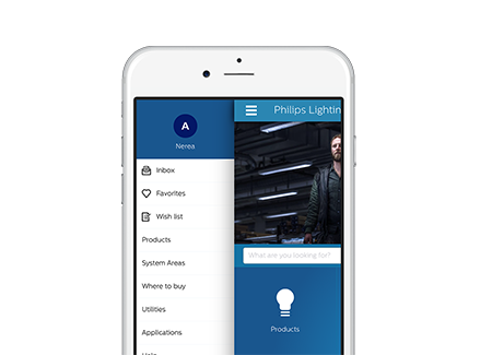 Tarifa app menu screen