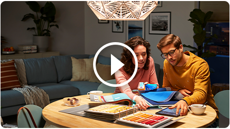 Color rendering video