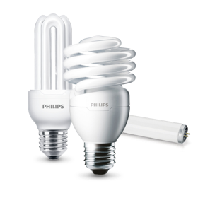Philips CFL-belysning produktkollektion 