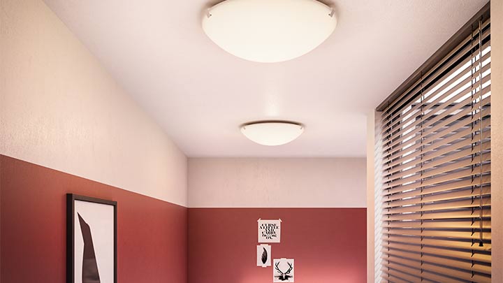 Taklampor för sovrum och vardagsrum från Philips