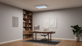 Philips Skylight förvandlar omedelbart ditt hemmakontor med en upplevelse av naturligt dagsljus 