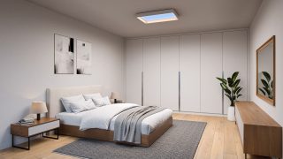 Philips Skylight förvandlar omedelbart ditt sovrum med en upplevelse av naturligt dagsljus