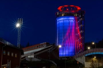 UV-C disinfection upper air ceiling mounted