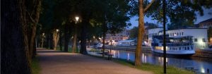 Vackrare park med nytt ljus