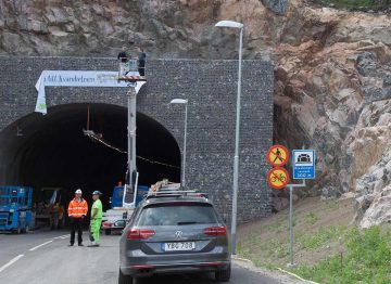 Minskar riskerna på vägen med ljus