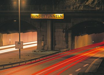Minskar riskerna på vägen med ljus
