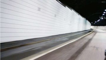 Lundbytunneln belyst av Philips