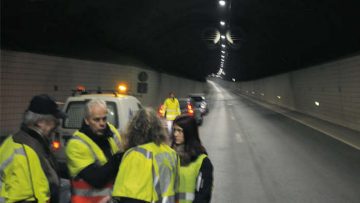 Lundbytunneln belyst av Philips